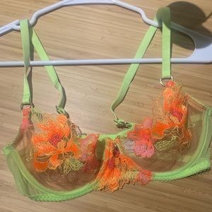 Honey Birdette 34C Neon Christine Bra